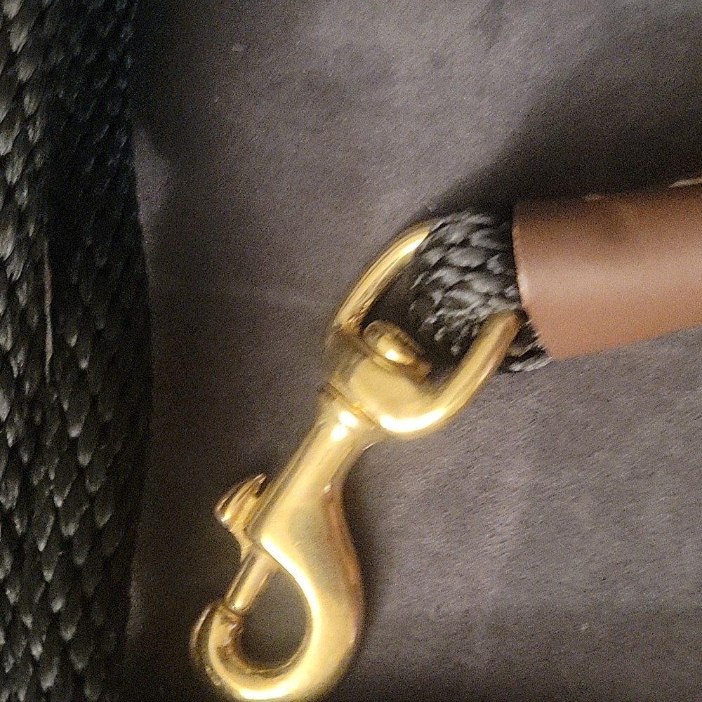Black Dog Leash - Picture 3 of 5